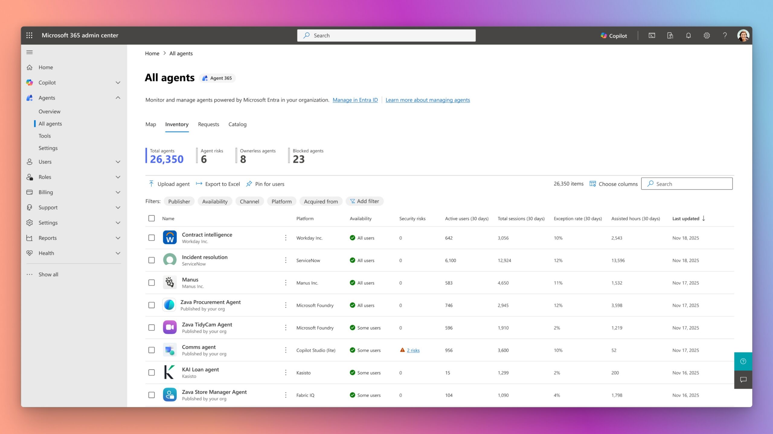 Microsoft Agent 365 product hero image