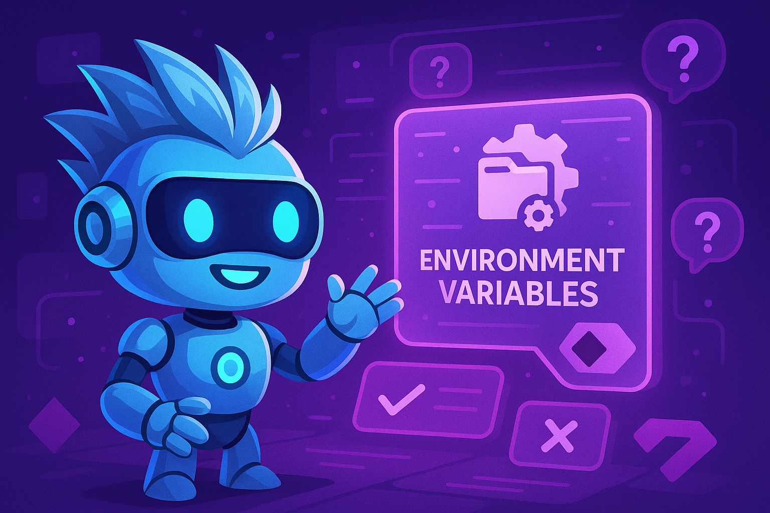 You can make Environment Variables auto‑create themselves