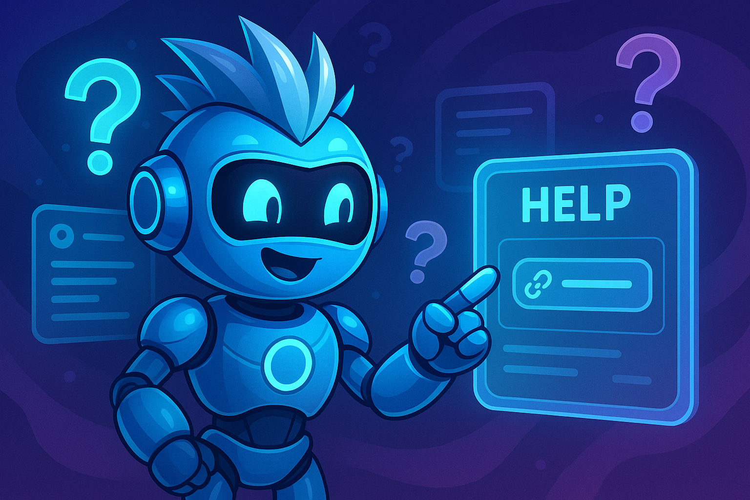 Did you know the “?” is a help feature?